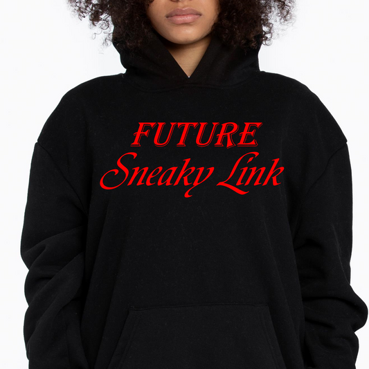 "Future Sneaky Link" (Black Hoodie)