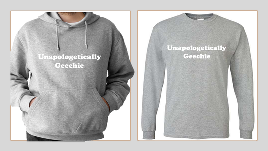 Unapologetically Geechie (Grey Hoodie)